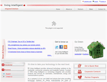Tablet Screenshot of livingintelligent.com